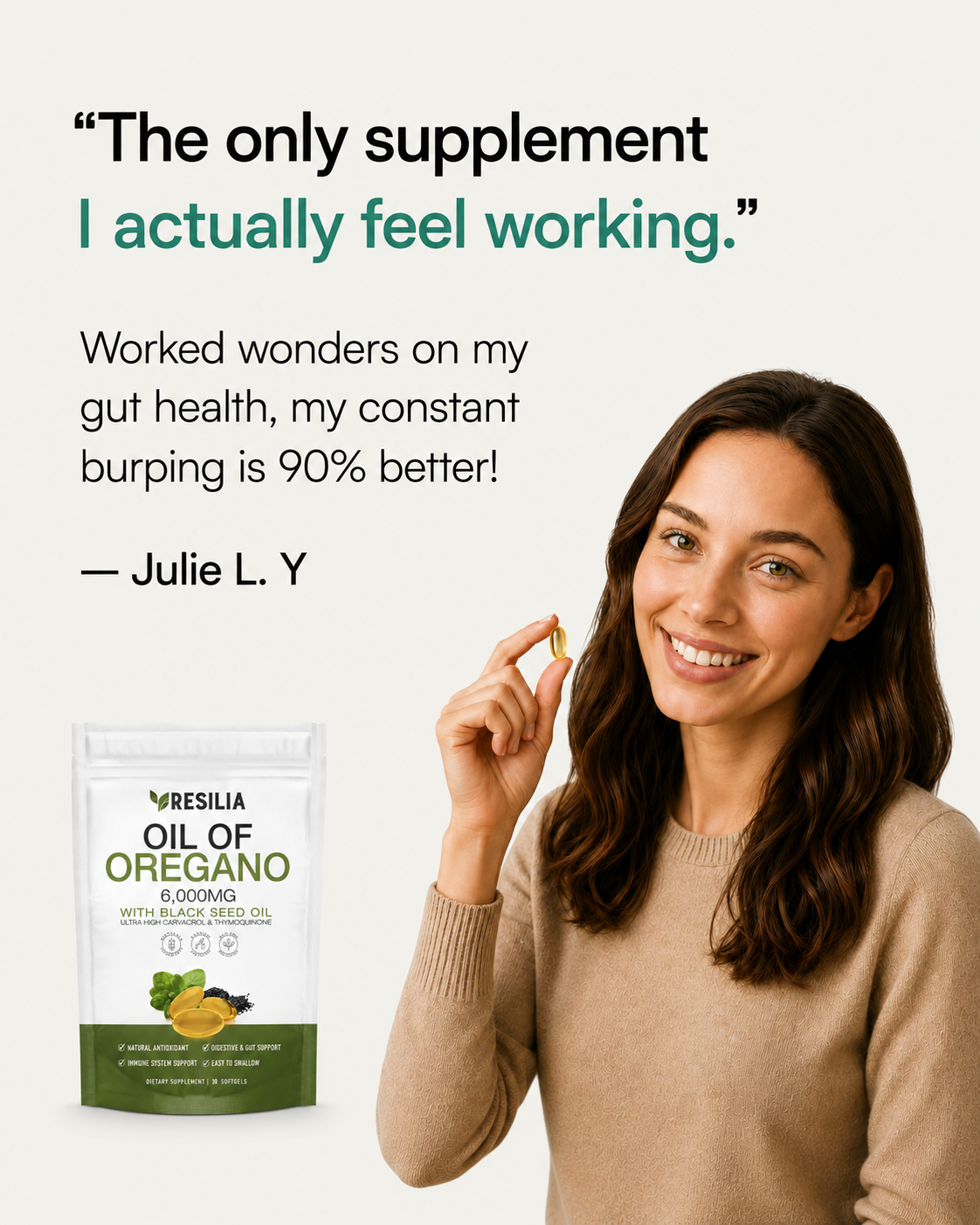 Resilia® Oil of Oregano Softgels