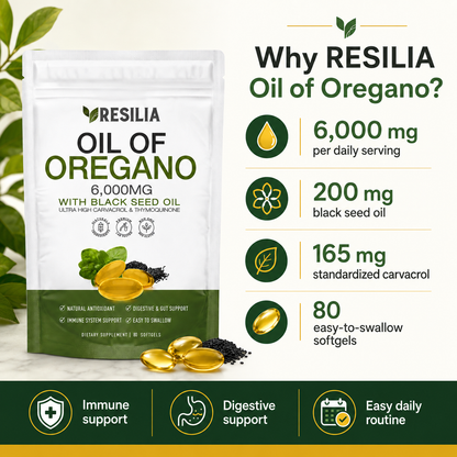 Resilia® Oil of Oregano Softgels