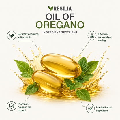 Resilia® Oil of Oregano Softgels